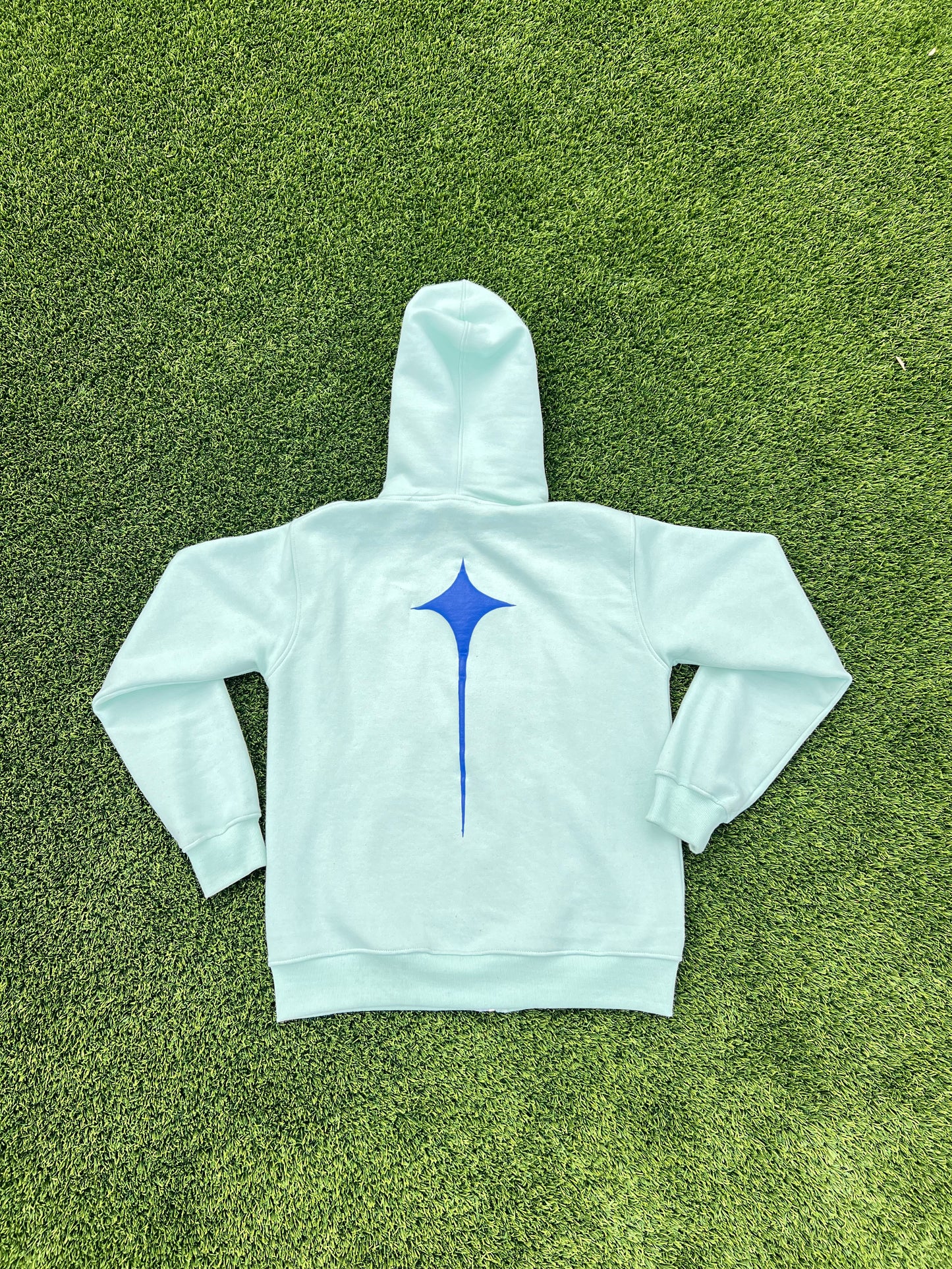 Light Blue Superstar hoodie