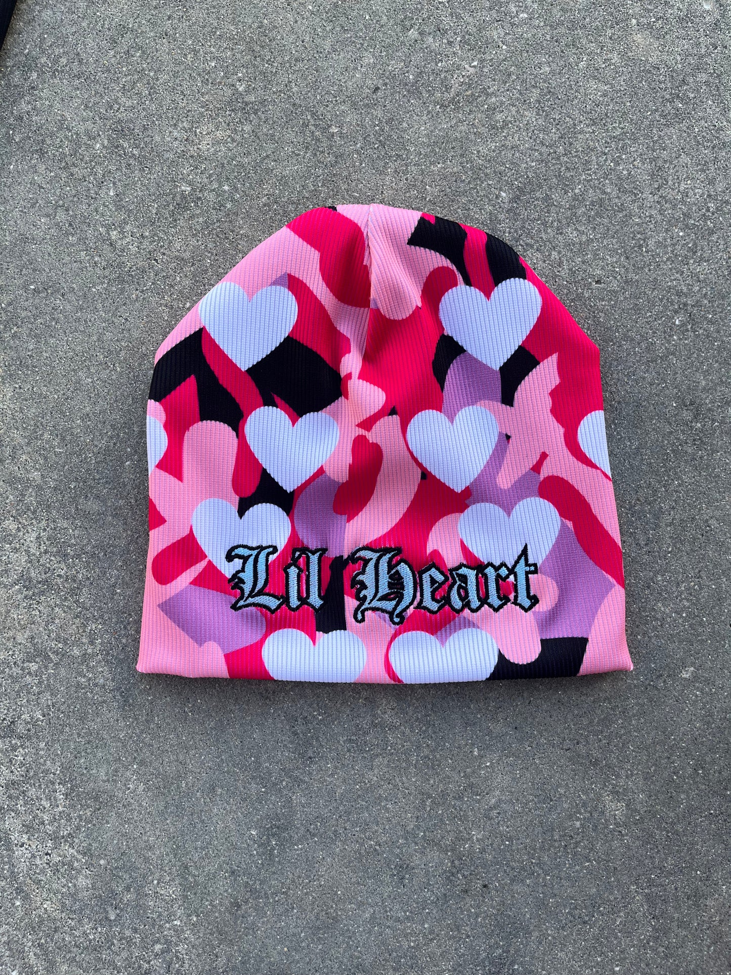 Camo Lil Heart Beanie's