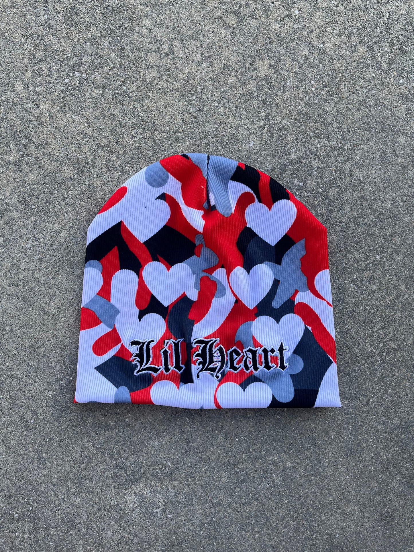 Camo Lil Heart Beanie's