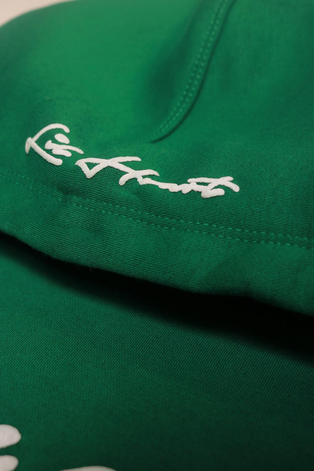 Green Put Your Heart In Fashion Hoodie