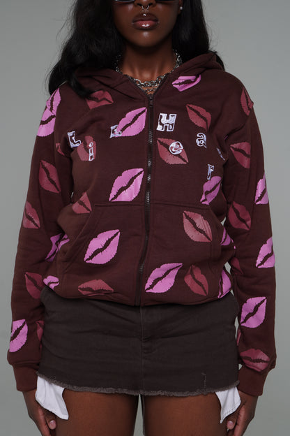 Mocha kissy Jacket