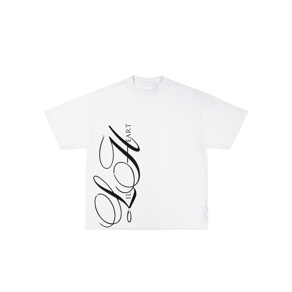 V1 Cursive Distressed