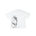 V1 Cursive Distressed