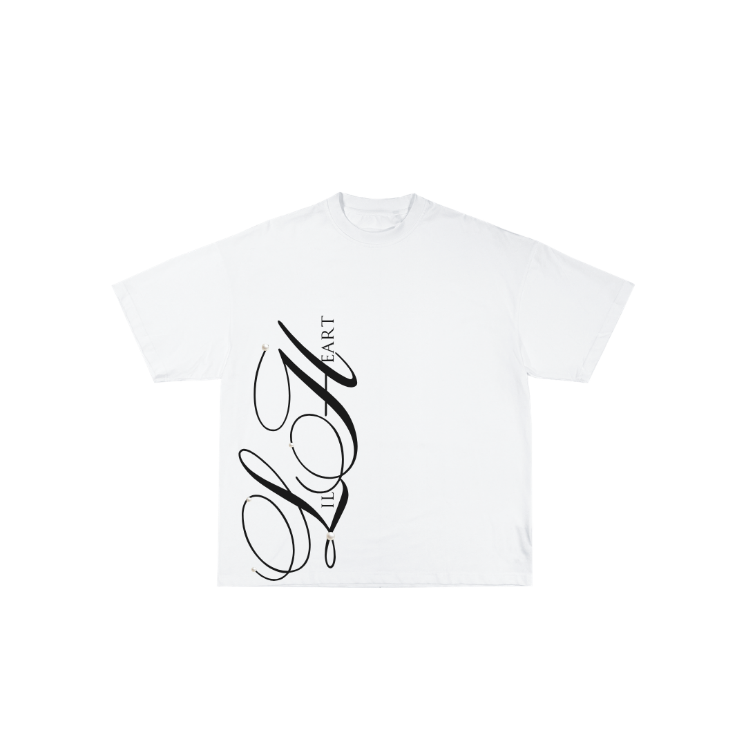 V1 Cursive Distressed