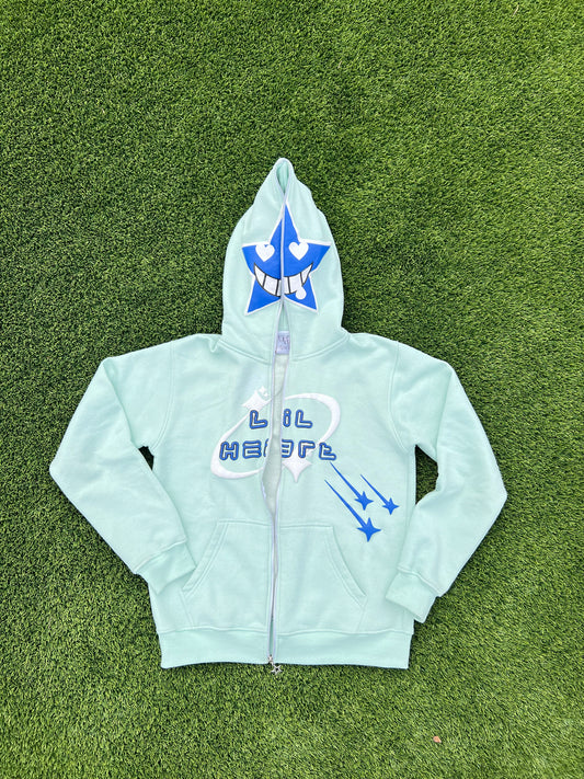 Light Blue Superstar hoodie