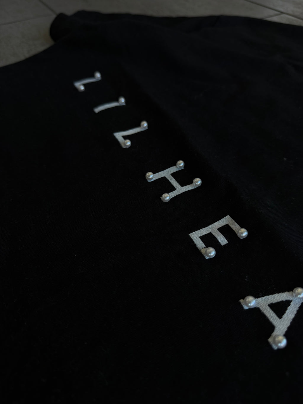 Black Pearl Studded T