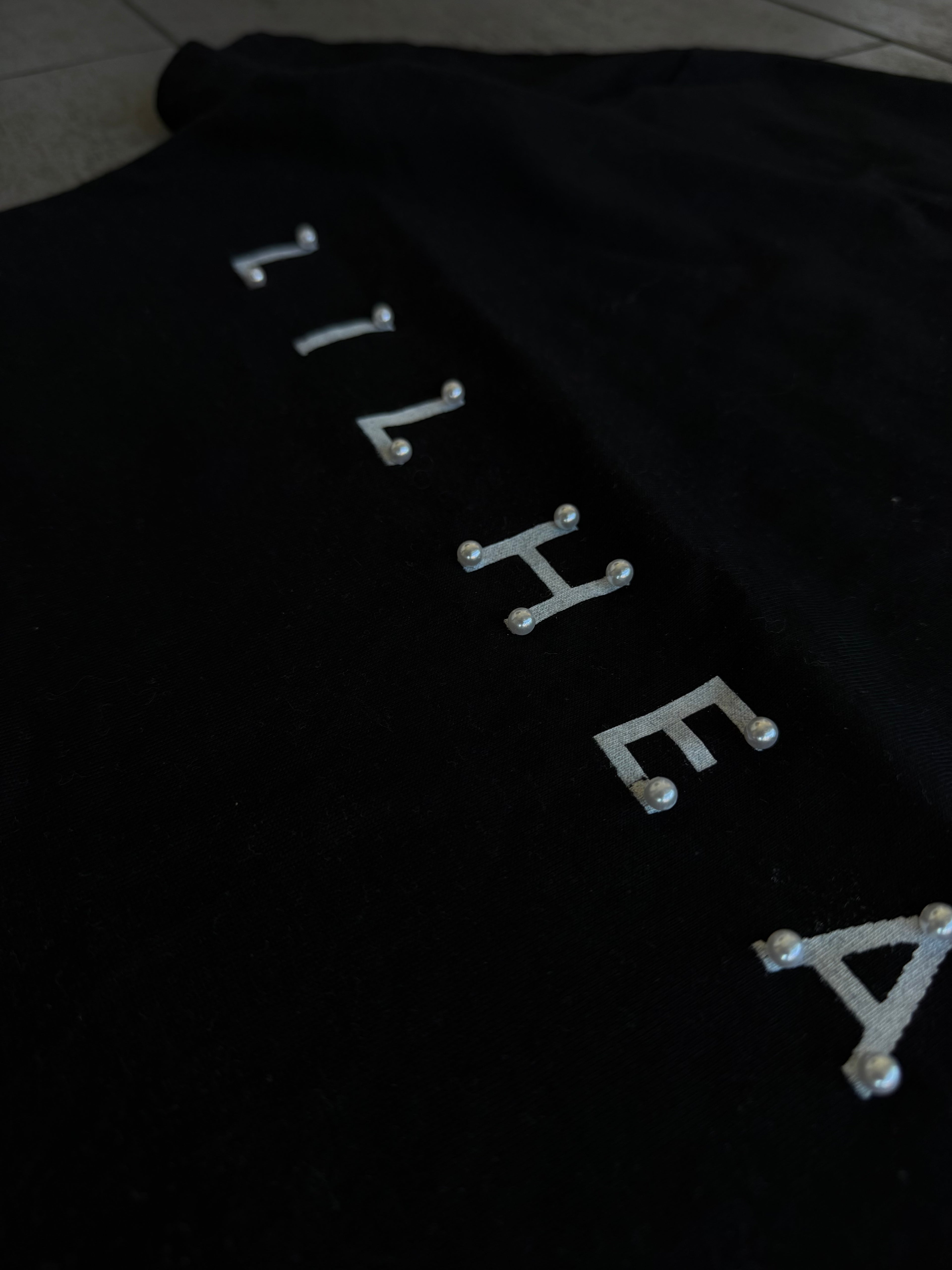 Black Pearl Studded T