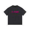 V4 Black "LIL HEART" T-Shirt