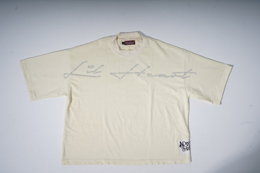 Signature Rhinestone T-Shirt - Blonde