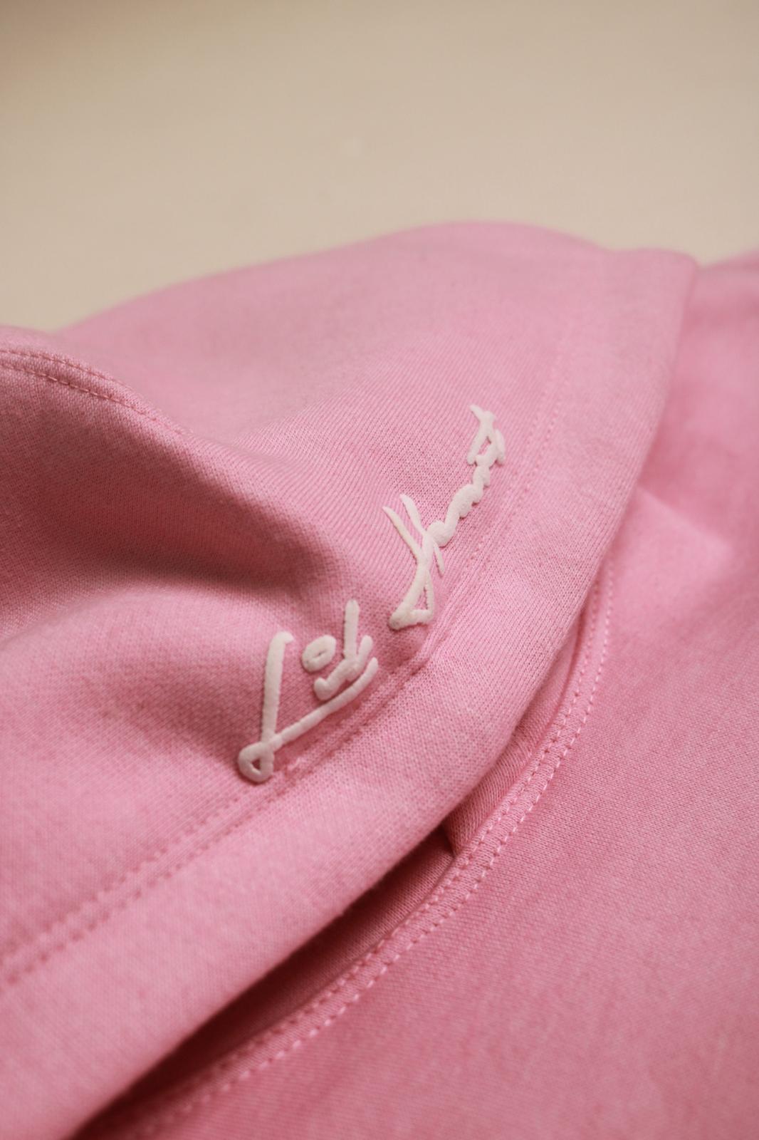 Pink Put Your Heart In Fashion Hoodie