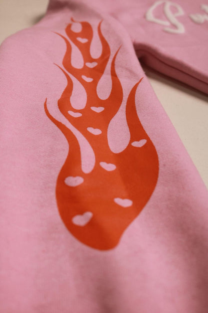 Pink Put Your Heart In Fashion Hoodie