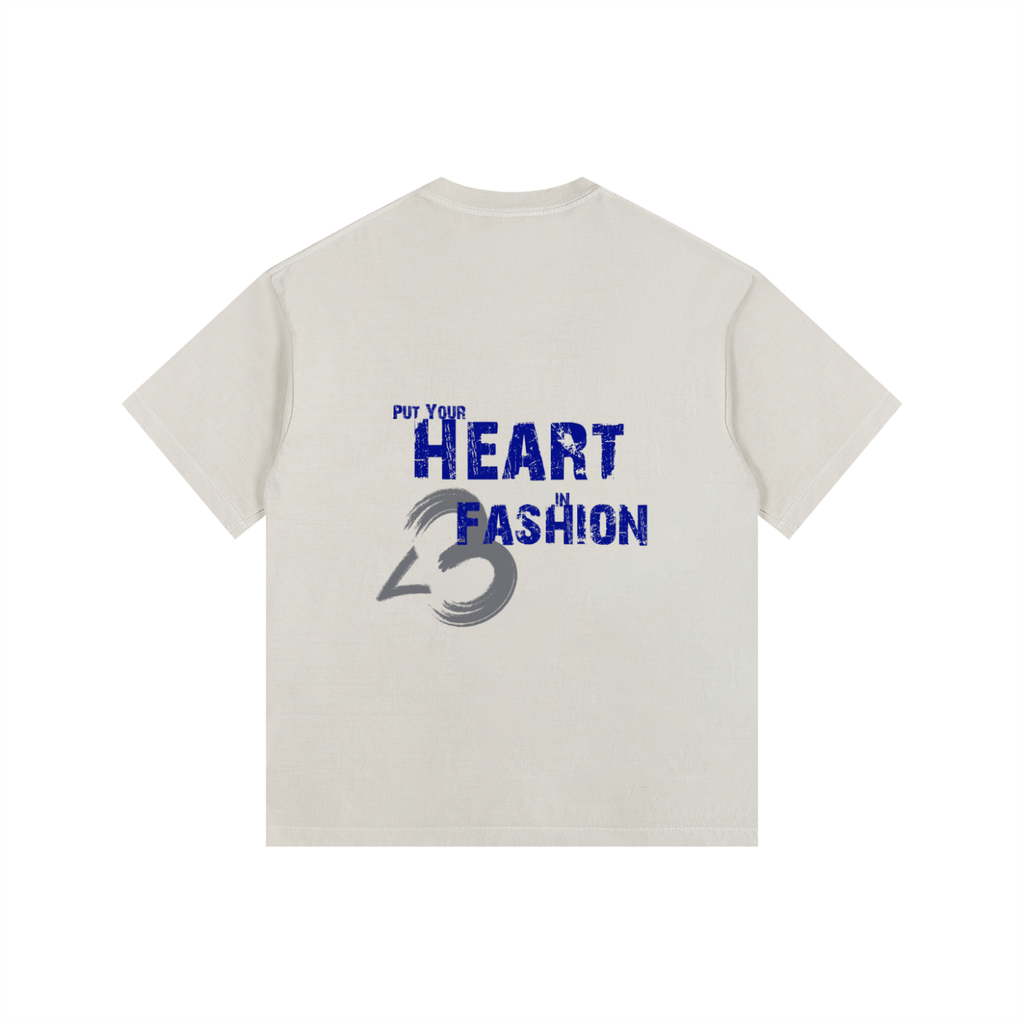 V4 Cream "LIL HEART" T-Shirt